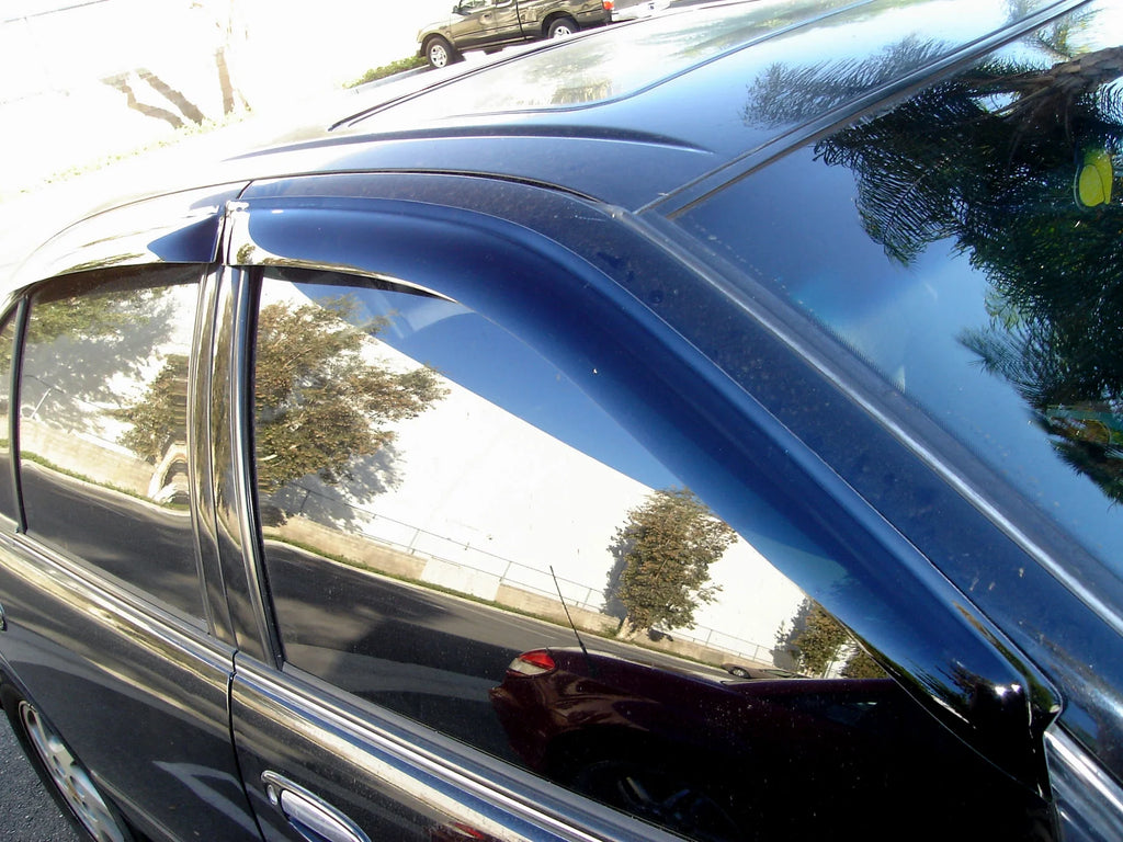 4 Pcs Dark Smoke Window Visor Deflector B5549