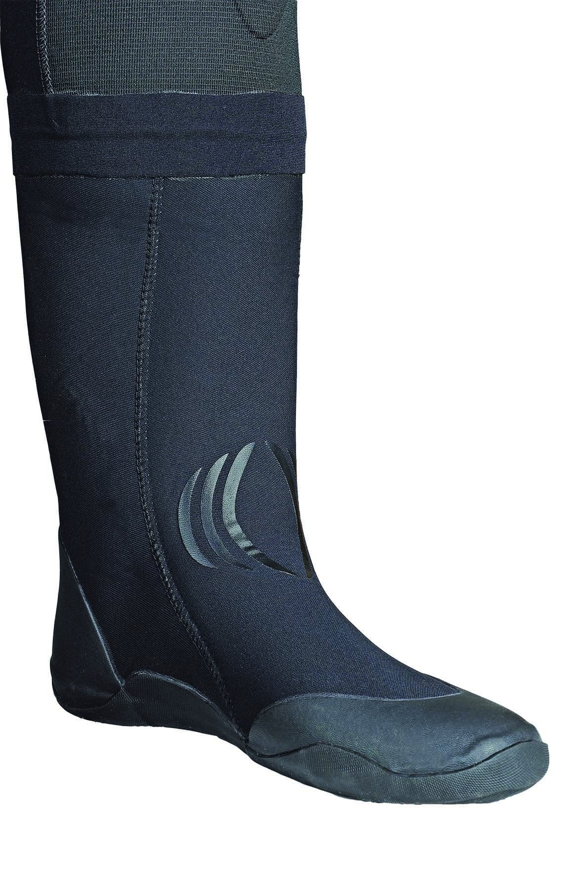 Black X-Large 4mm Neoprene Drysuit E791152