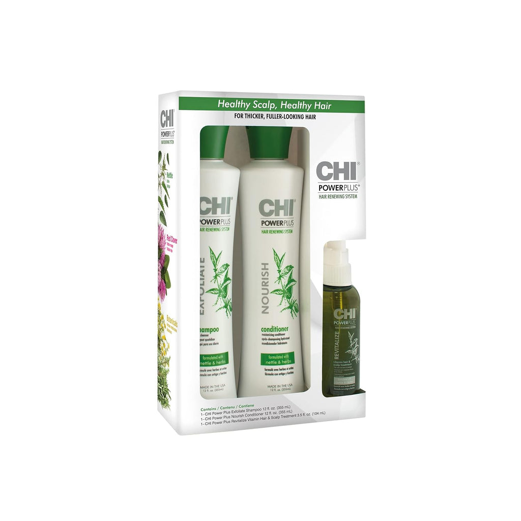 Powerplus Starter Kit with Shampoo, Conditioner and Scalp Treatment N7649