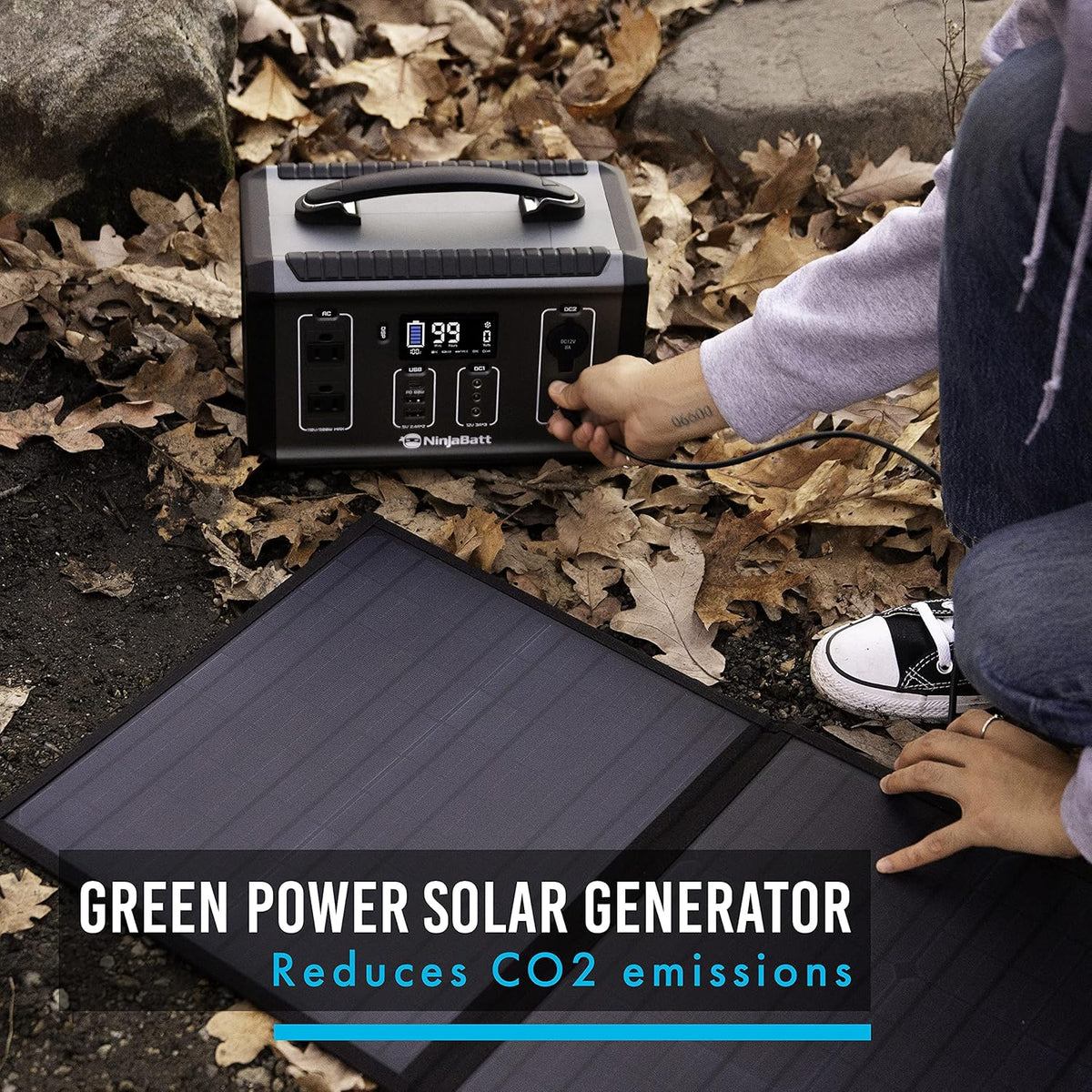 500W Portable Power Station with 560Wh Battery J9395