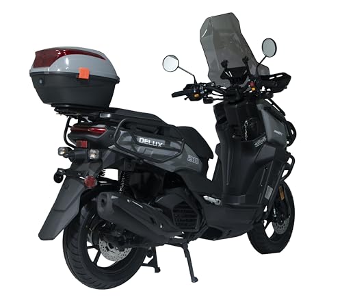 Black 200cc Scooter with 13 inch Wheels H6252