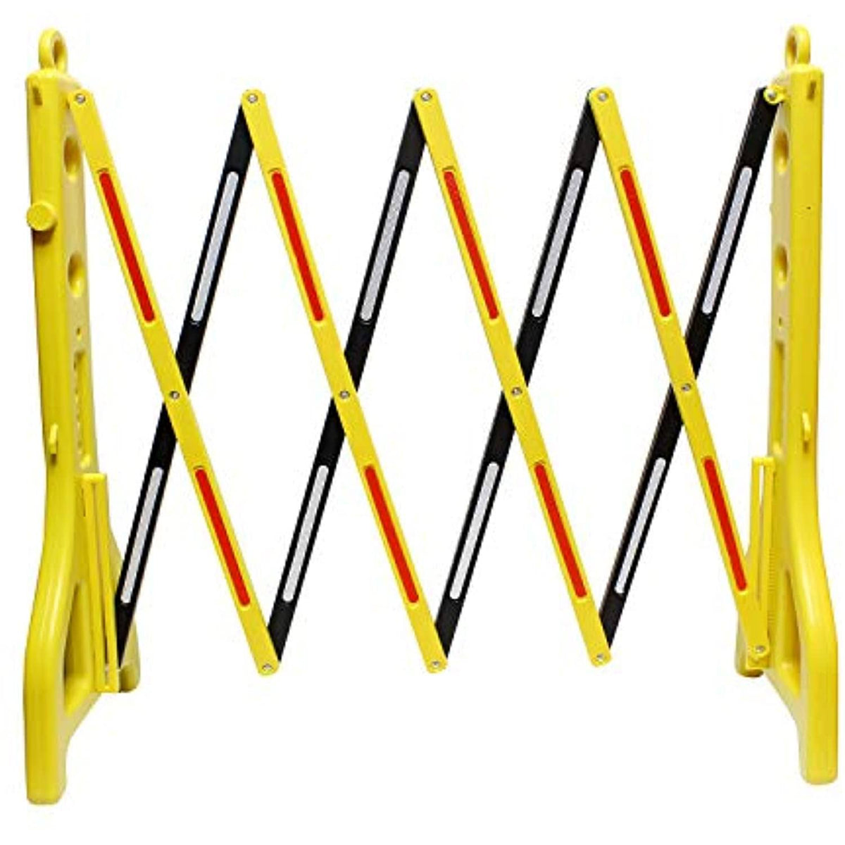 8 ft Portable Folding Barricade with Reflectors I99133