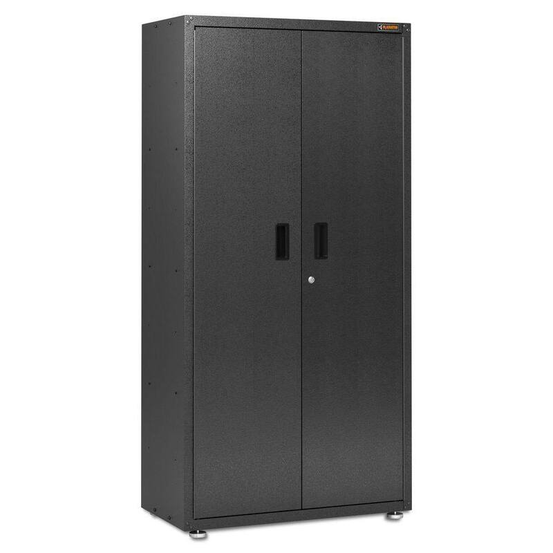 Steel Freestanding Garage Cabinet 36 in. W x 72 in. H x 18 in. D R7168