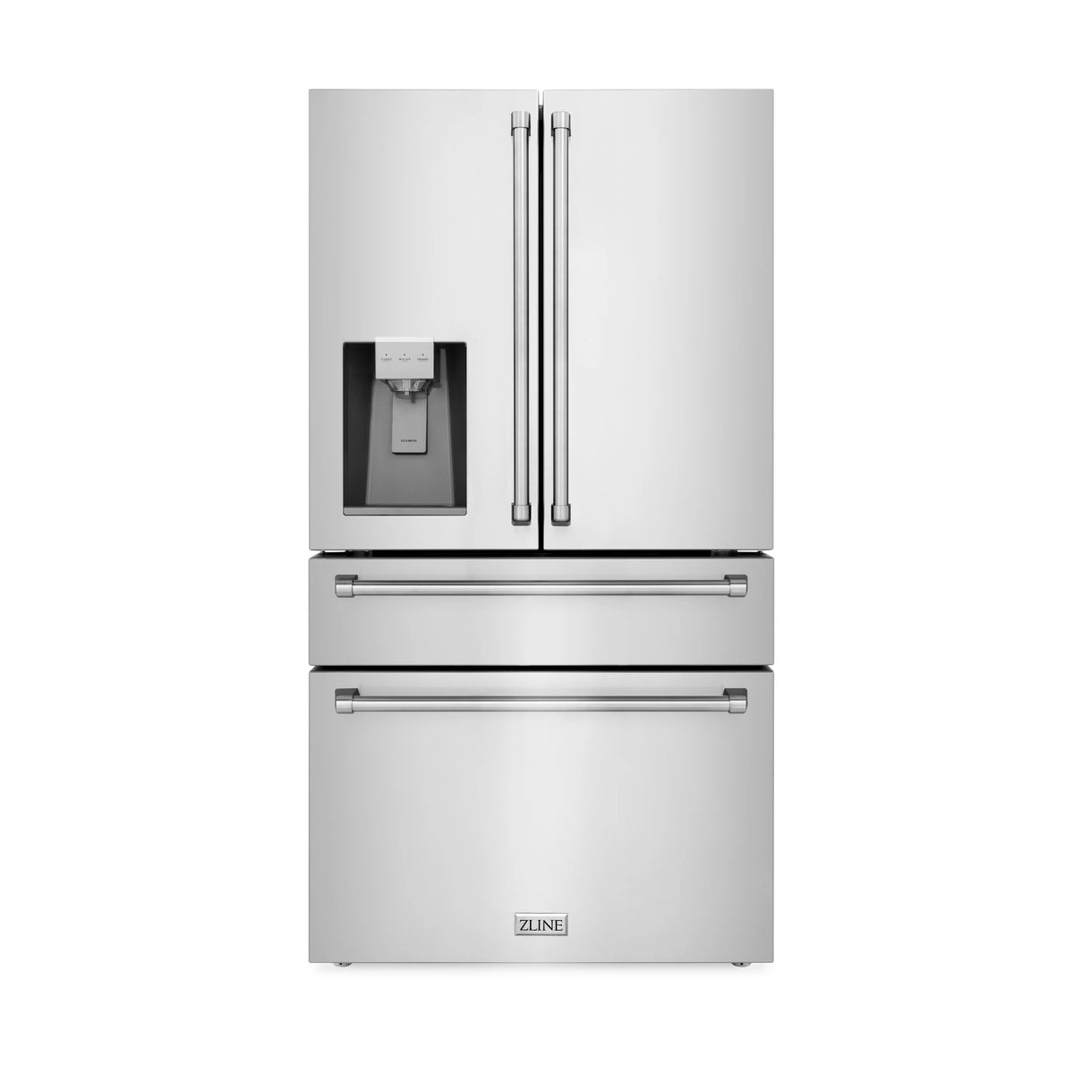 36 In. French Door Refrigerator with Water Dispenser and Ice Maker N19411