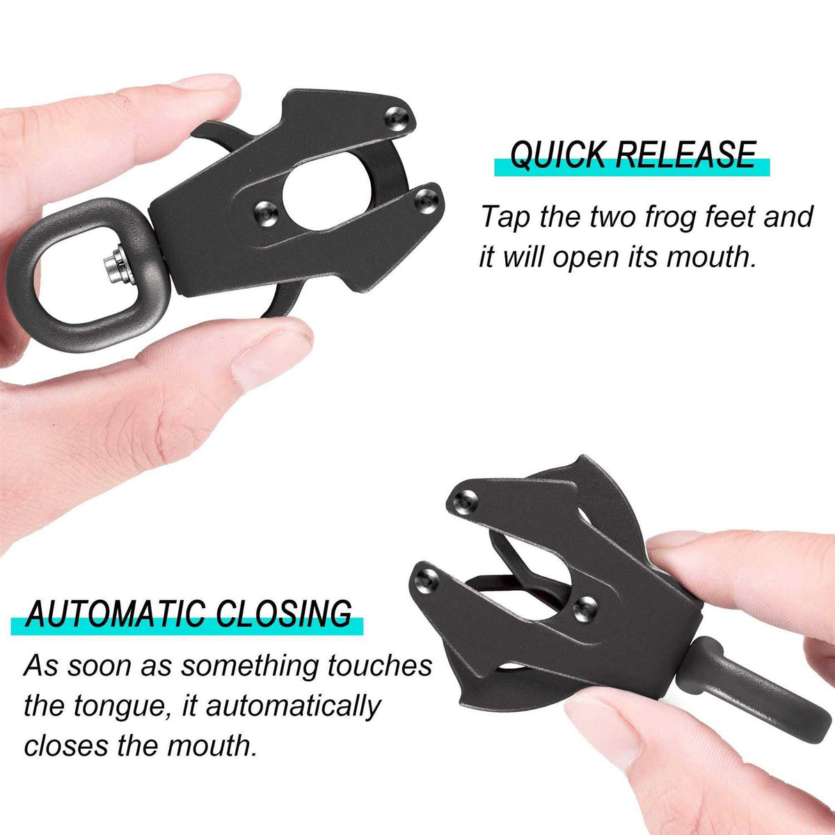 Heavy Duty Reflective Nylon Dog Leash with Locking Clip I9803