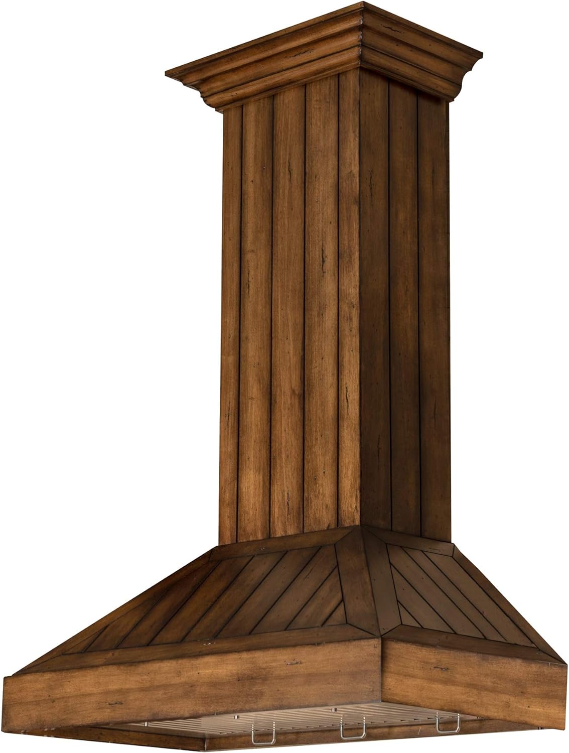 36 in. Wooden Wall Mount Range Hood with Motor F5734