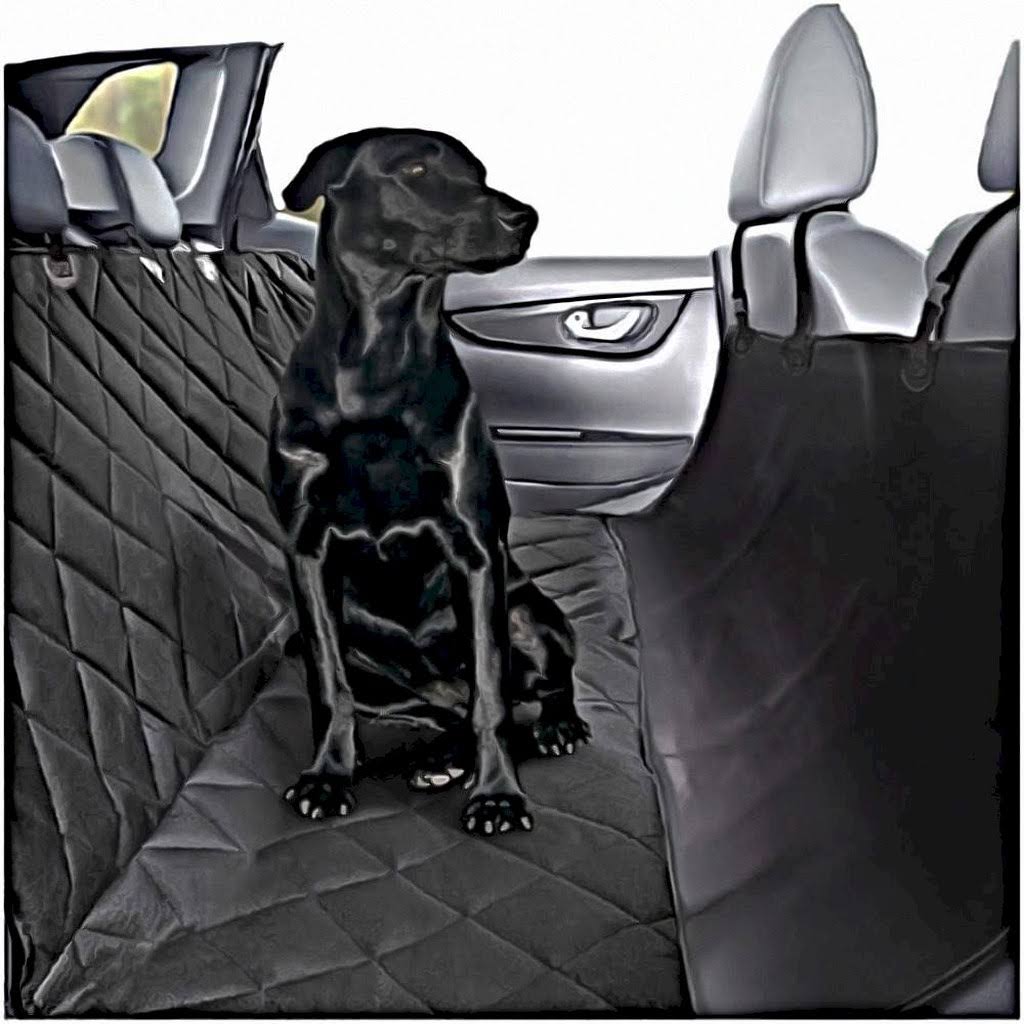 Black Pet Car Seat Cover XL W298