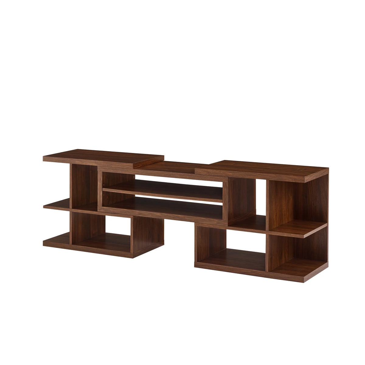55” Extendable TV Stand, Dark Walnut I2026