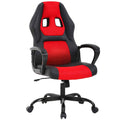 Red Ergonomic PU Leather Office Chair V607959