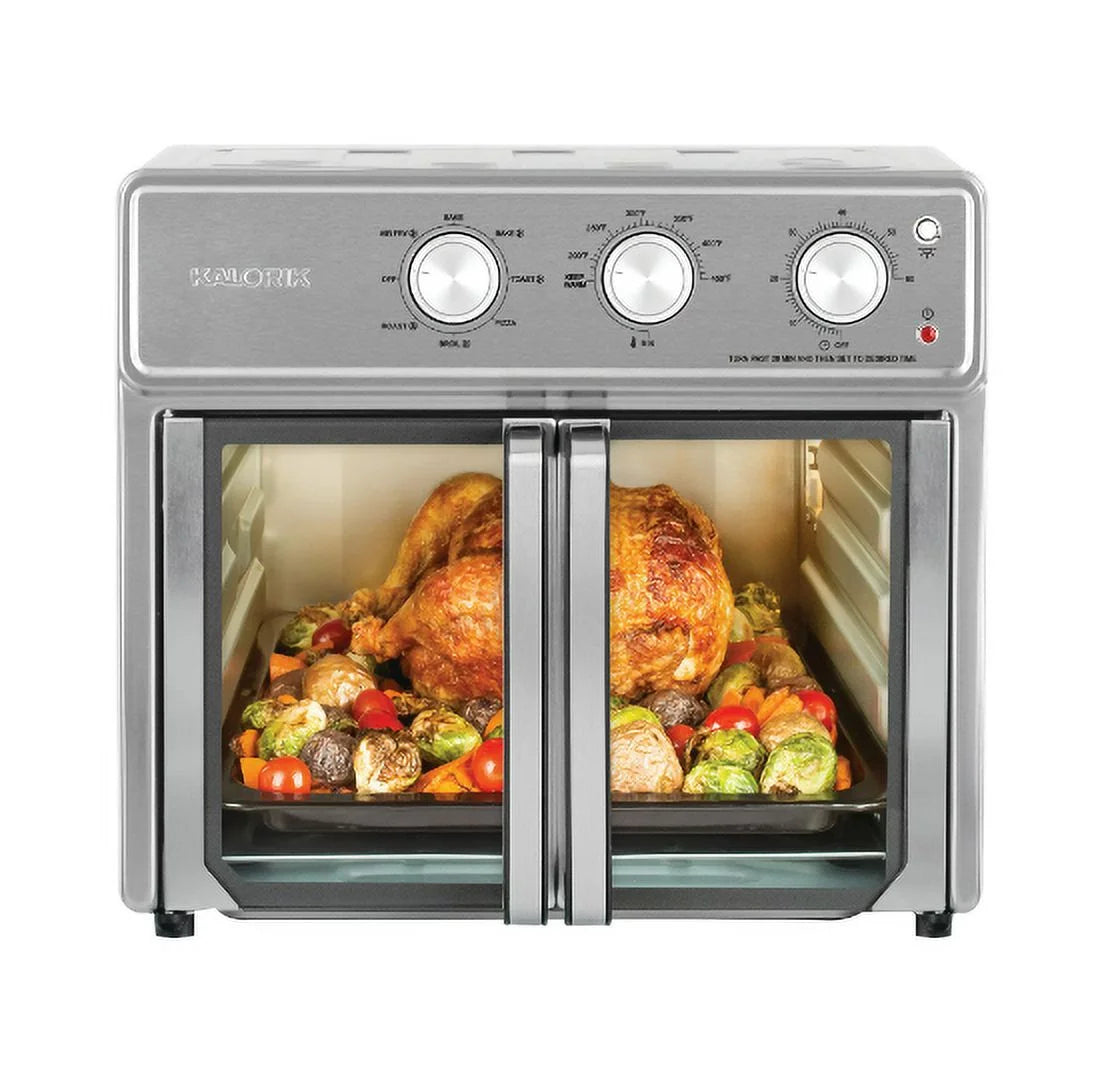 Refurbished Stainless Steel 26 Quart Air Fryer Oven H91534