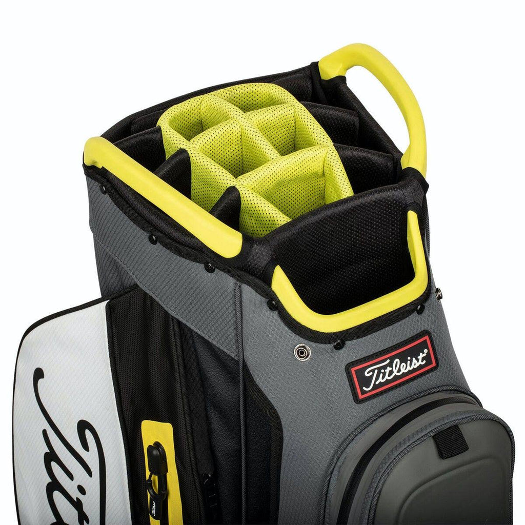 Charcoal White Black Cart Bag M5214