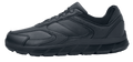 Black Slip Resistant Water Resistant Work Shoes P384284
