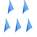 5 Sets of Bike Safety Flag with Pole U4965