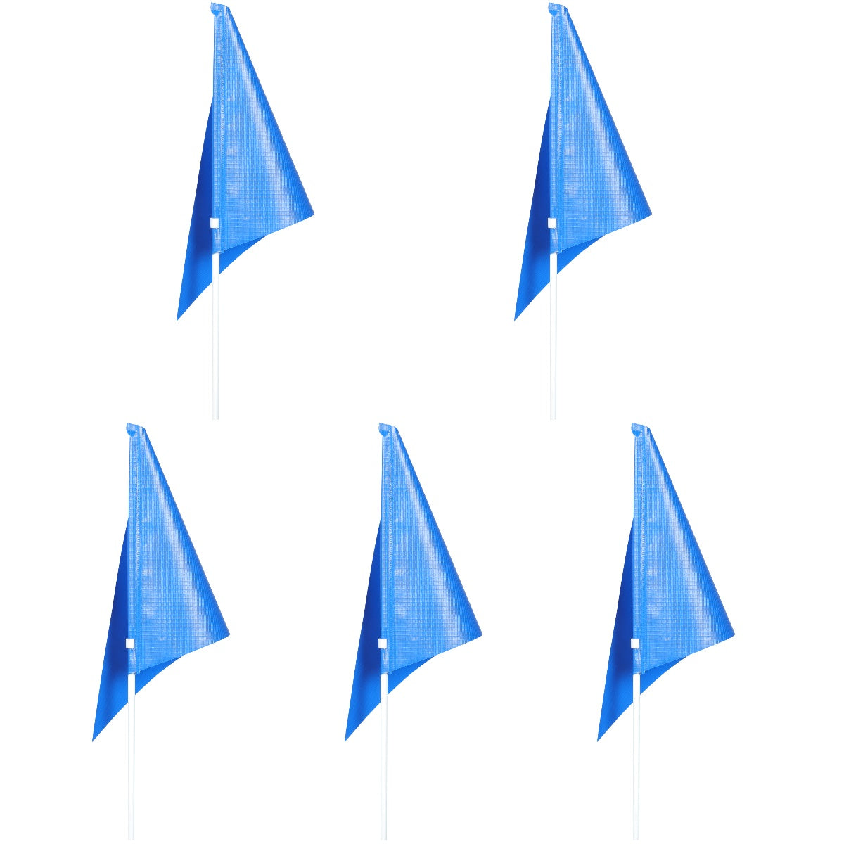 5 Sets of Bike Safety Flag with Pole U4965