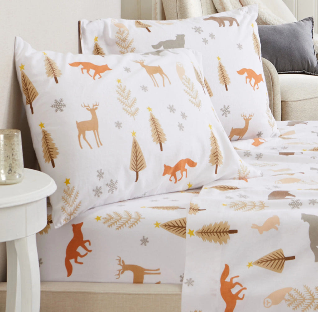 Turkish Cotton Flannel Sheet Set (Full) X53428