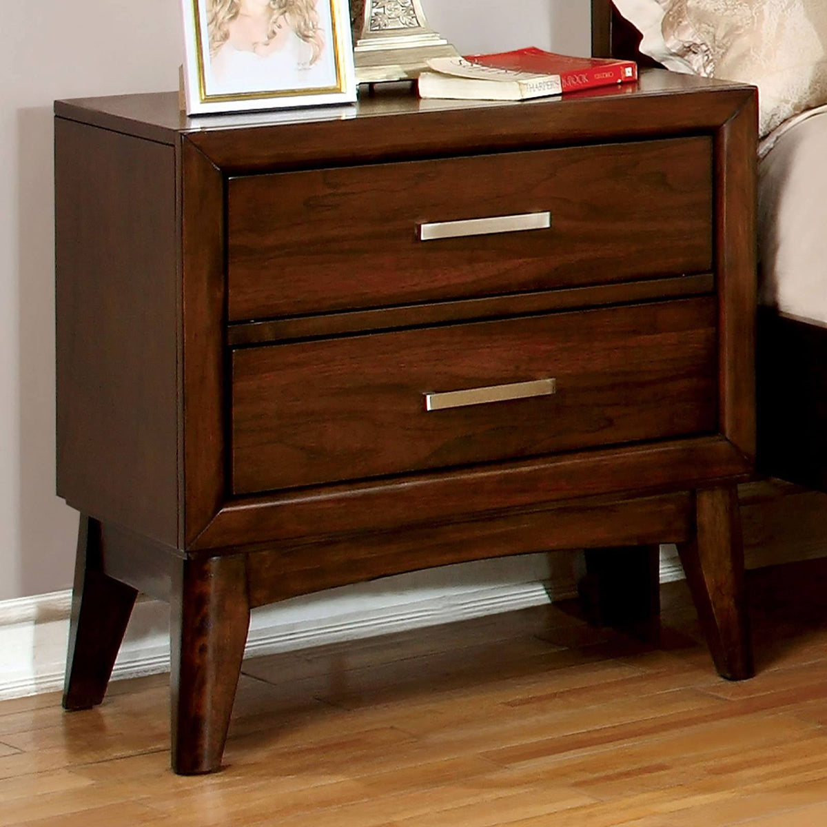 Brown Cherry Nightstand P26510