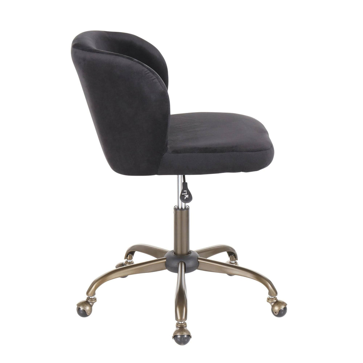 Cream Velvet Task Chair Z86042