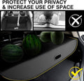 Black Retractable Cargo Cover P8811