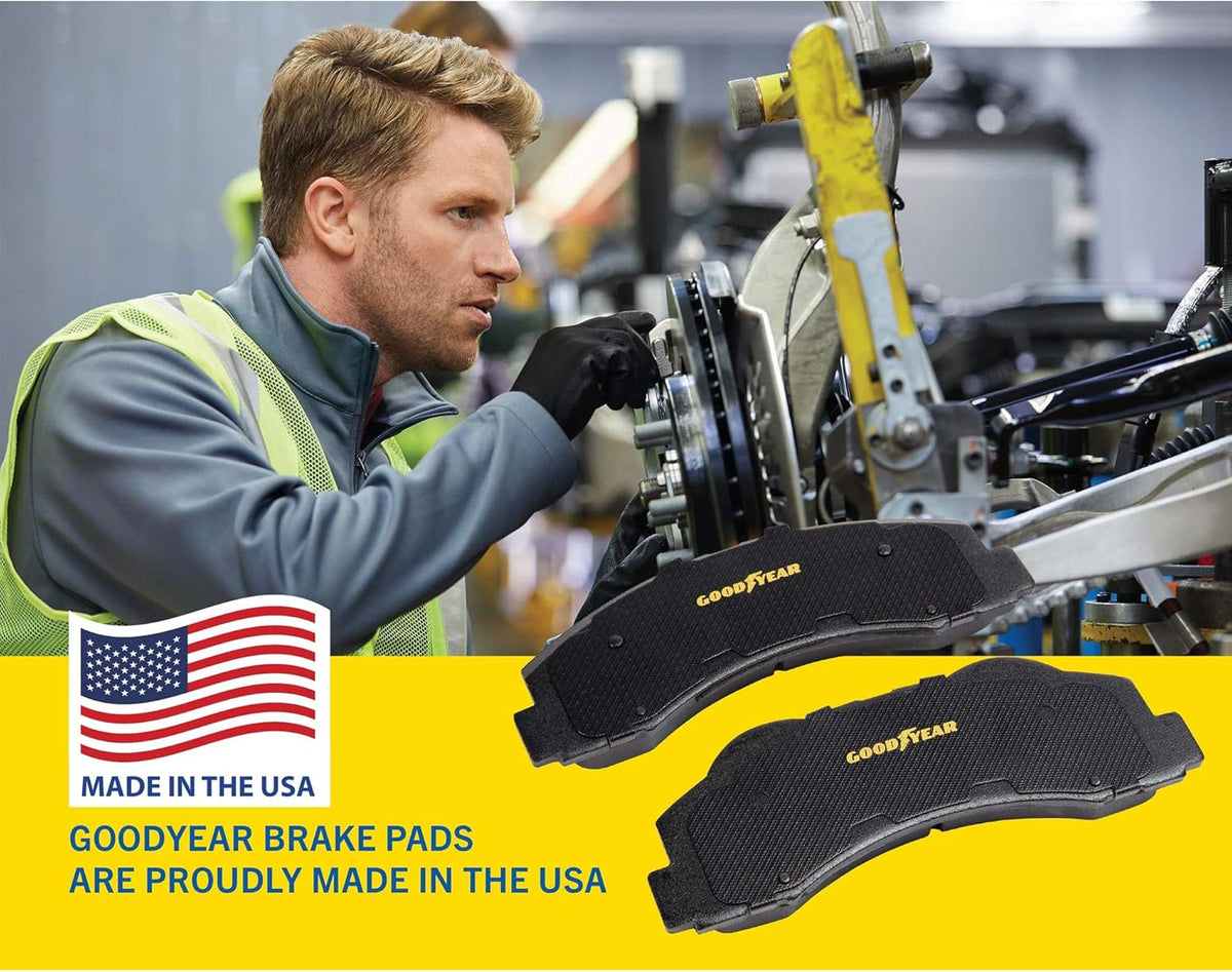 Ceramic Front Disc Brake Pads Set B7192