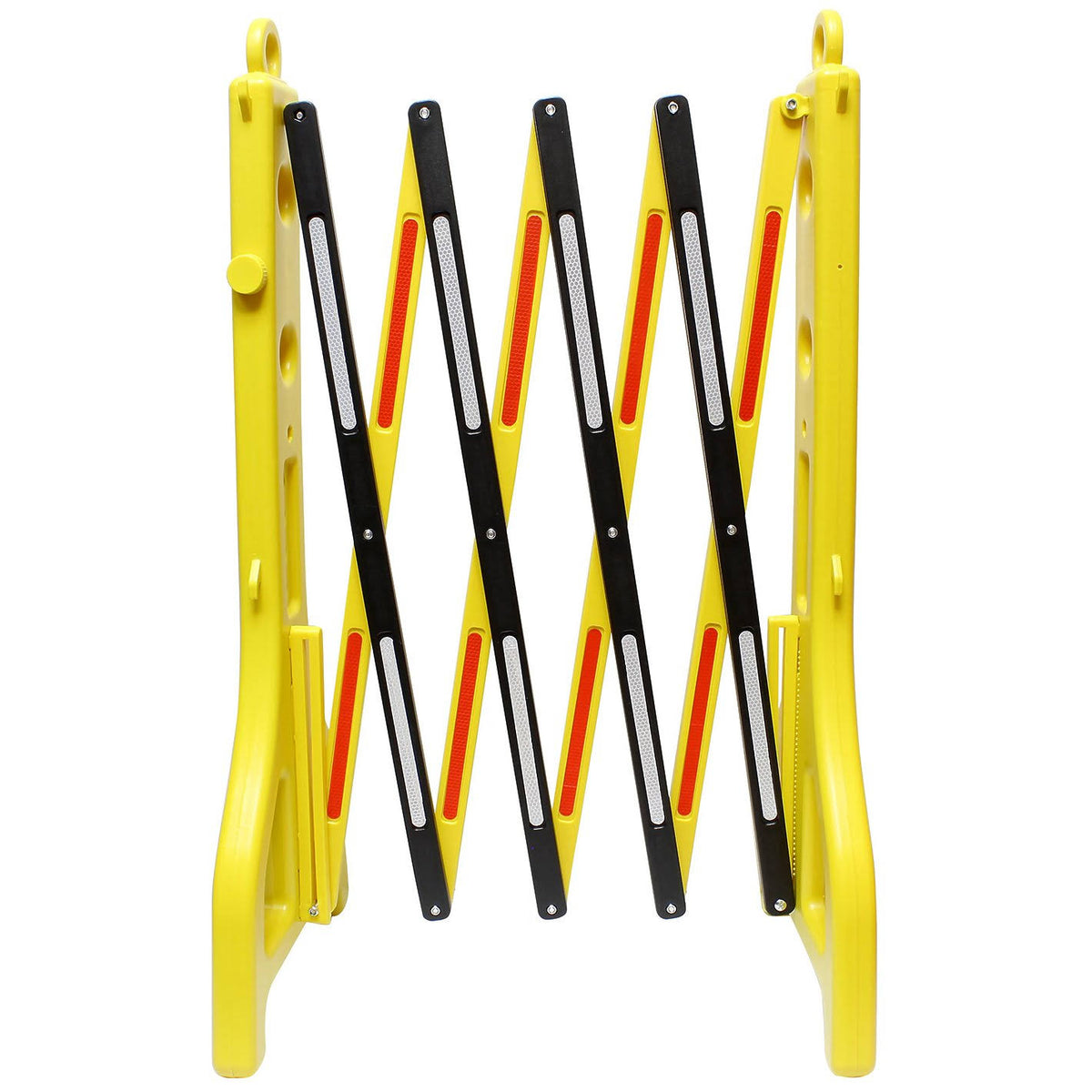 8 ft Portable Folding Barricade with Reflectors I99133