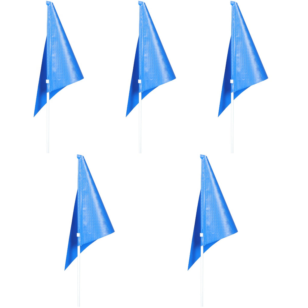 5 Sets of Bike Safety Flag with Pole U4965