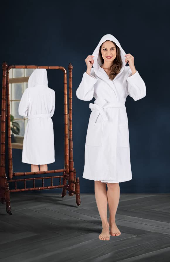 Hooded Terry Bathrobe K99780