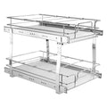 Heavy Duty Chrome Slide Out Cabinet Organizer 14W x 21D T175920