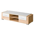 Sonoma Oak White TV Stand T361