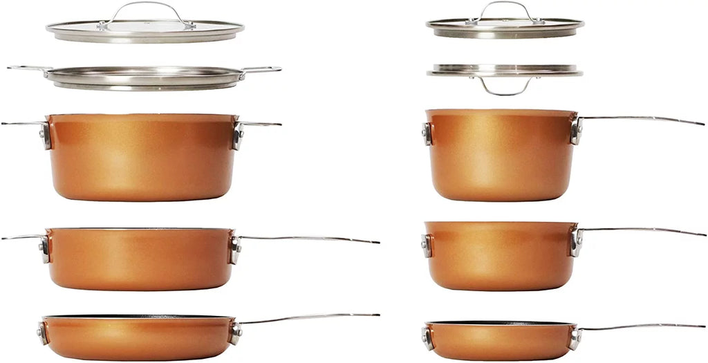 10 Piece Nonstick Ceramic Cookware Set Y77217