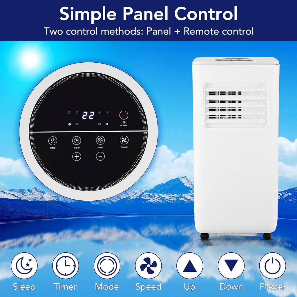 10,000 BTU Portable Air Conditioner with Remote Control U112