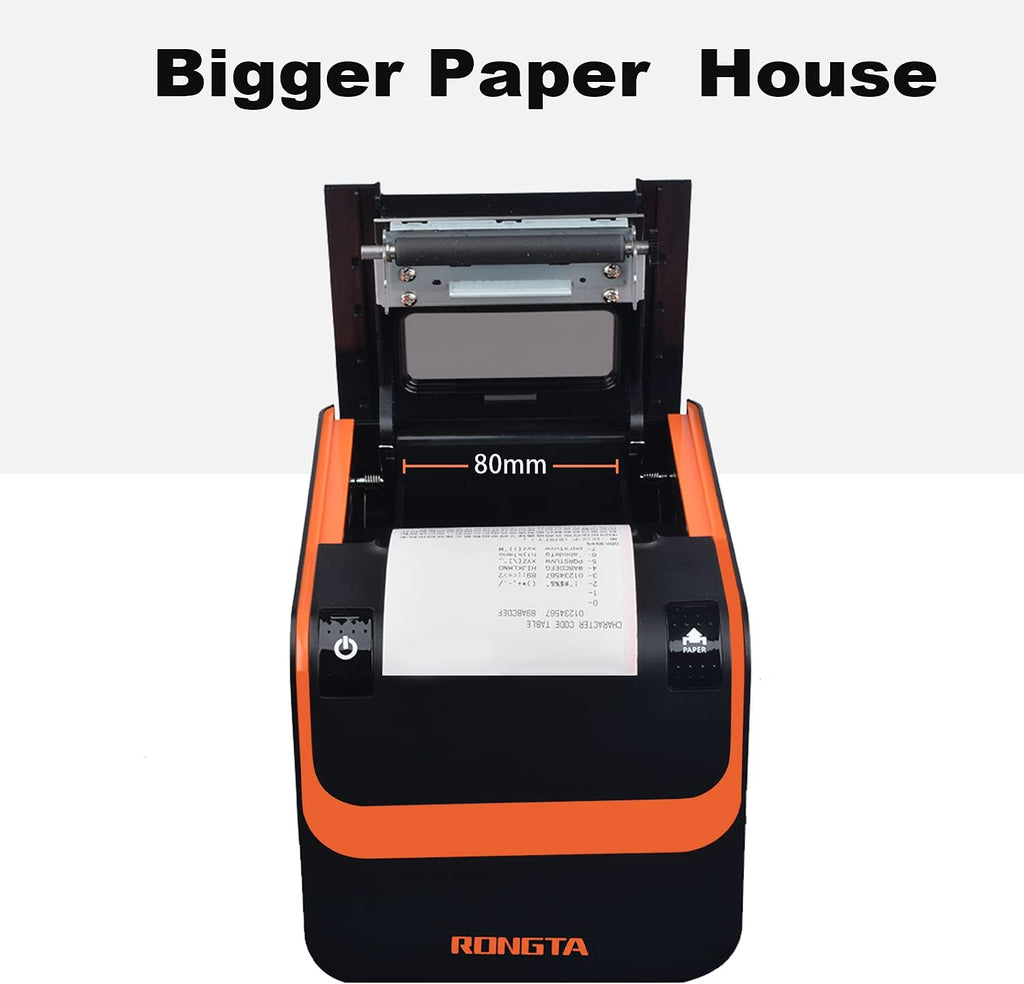 80mm Direct Thermal Receipt Printer with Auto Cutter V74599