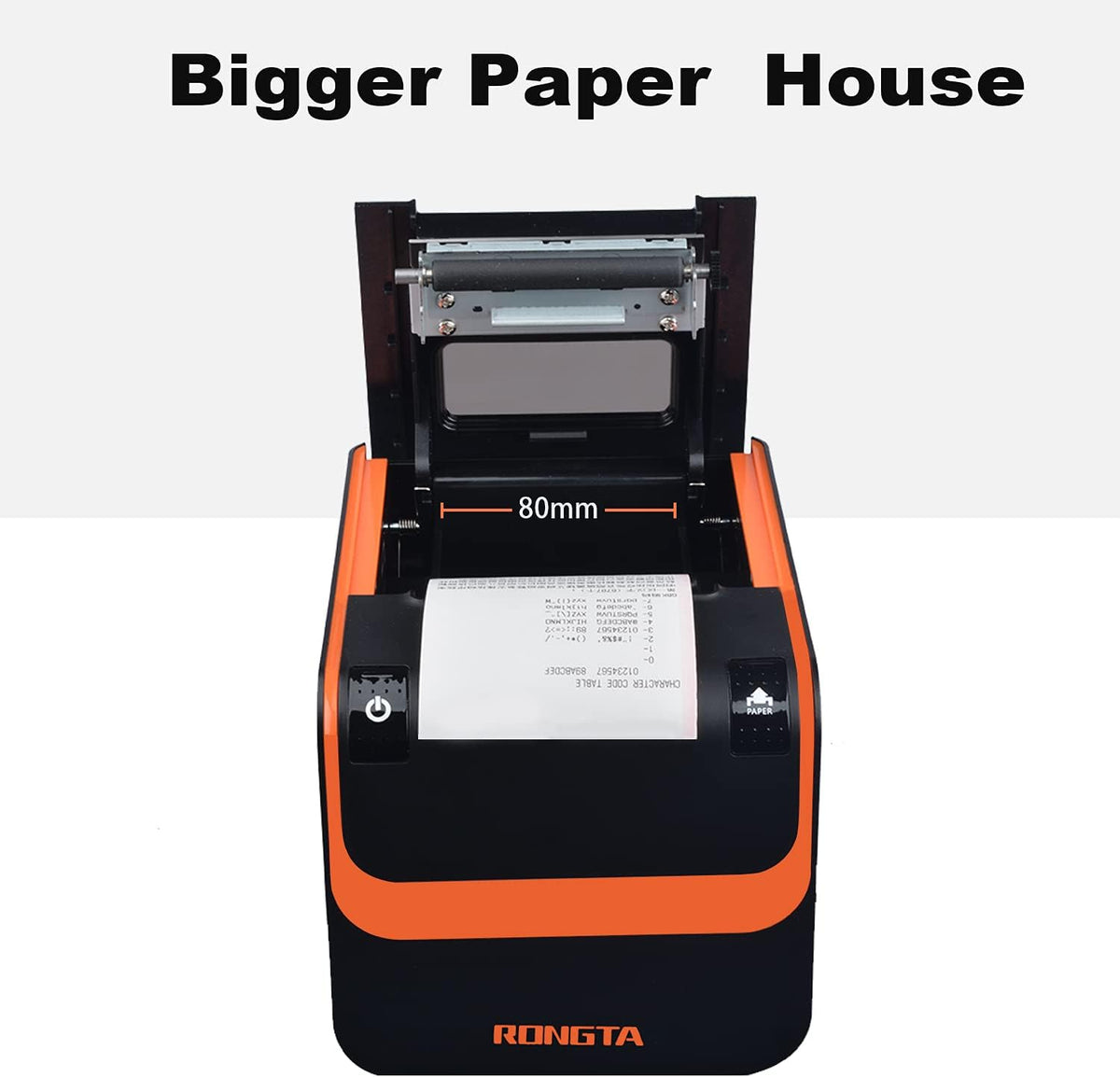 80mm Direct Thermal Receipt Printer with Auto Cutter V74599