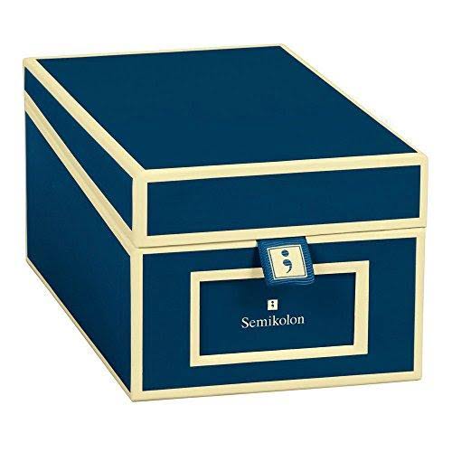 Business Card File Box with A to Z Dividers U110429
