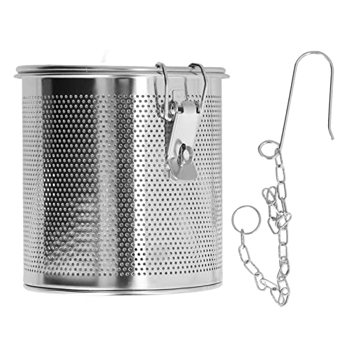Extra Fine Mesh Stainless Steel Tea Infuser with Chain Hook C267