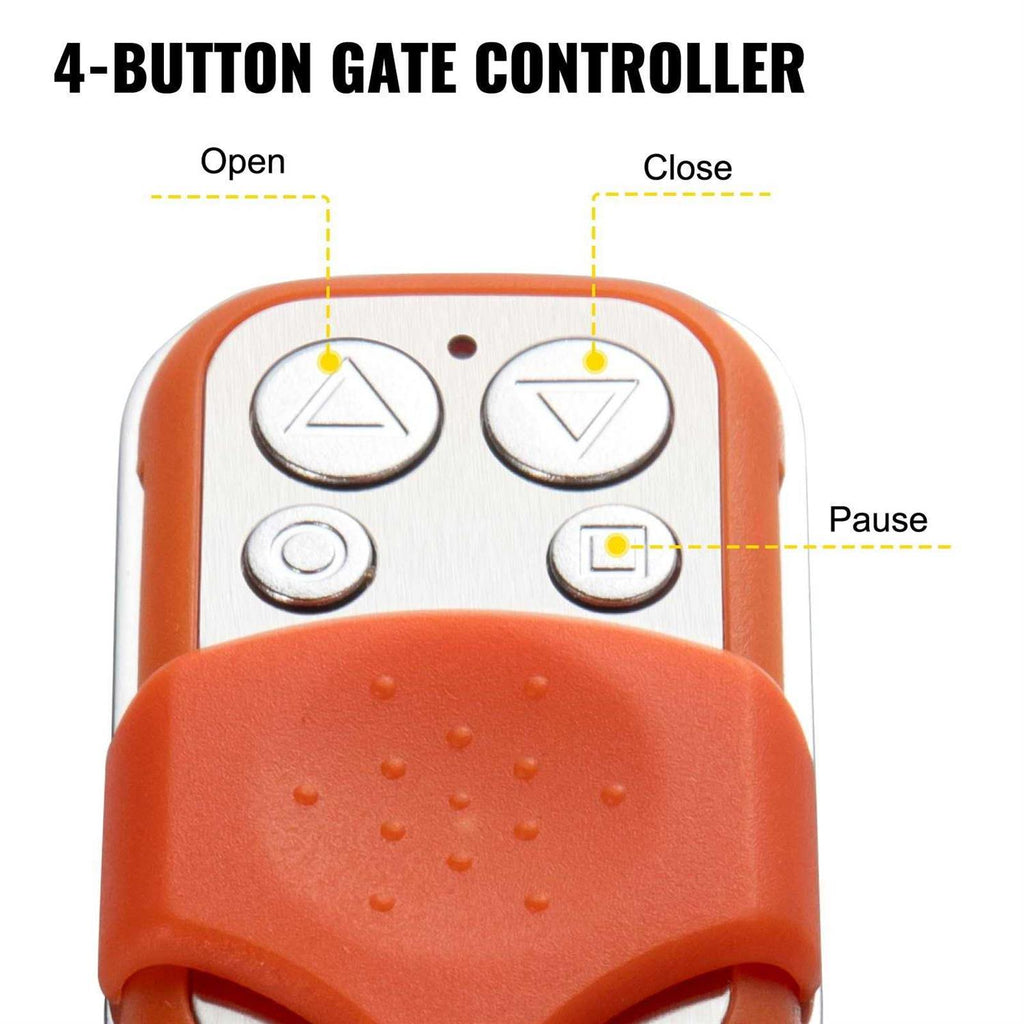 Orange 4 Button Gate Remote Control J549798