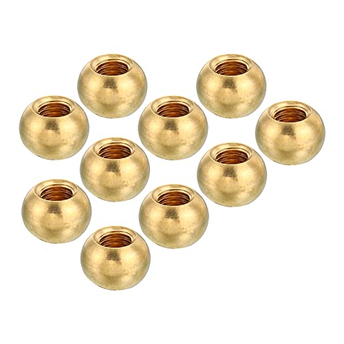 10 Pack Brass M3x0.5 Thread Cap Nuts F5066
