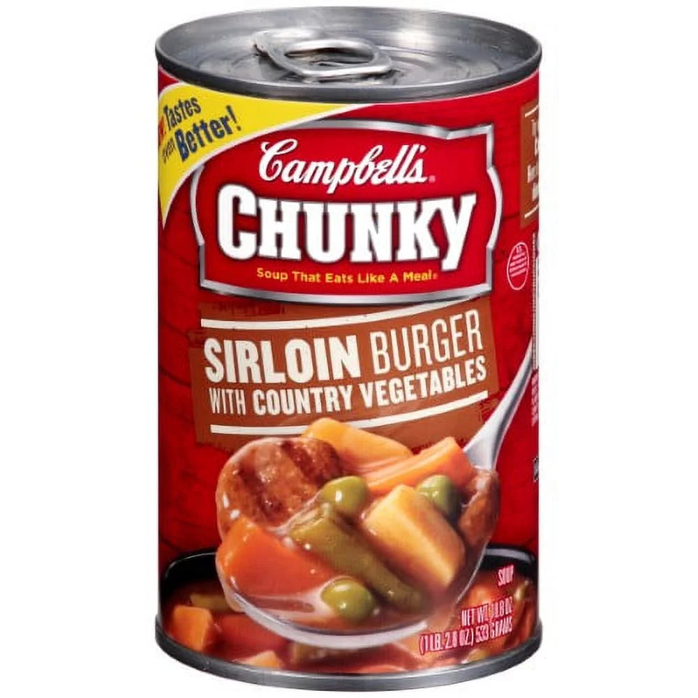 Sirloin Burger with Country Vegetables Soup O80355