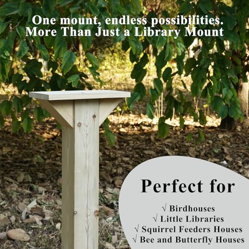 Outdoor Wood Book Storage Box Bracket G551