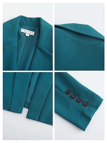 Women's Lightweight Blazer Dress Suit Sets 2 Piece Z887329