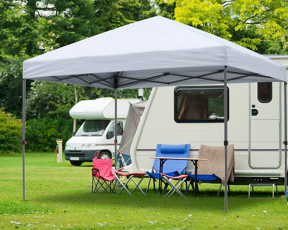 10x10FT Pop Up Canopy Tent with Carrying Bag V750