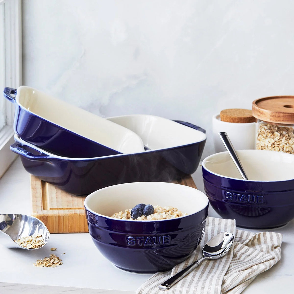 4-Piece Ceramic Baker's Set R9552