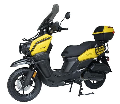 Black 200cc Scooter with 13 inch Wheels H6252
