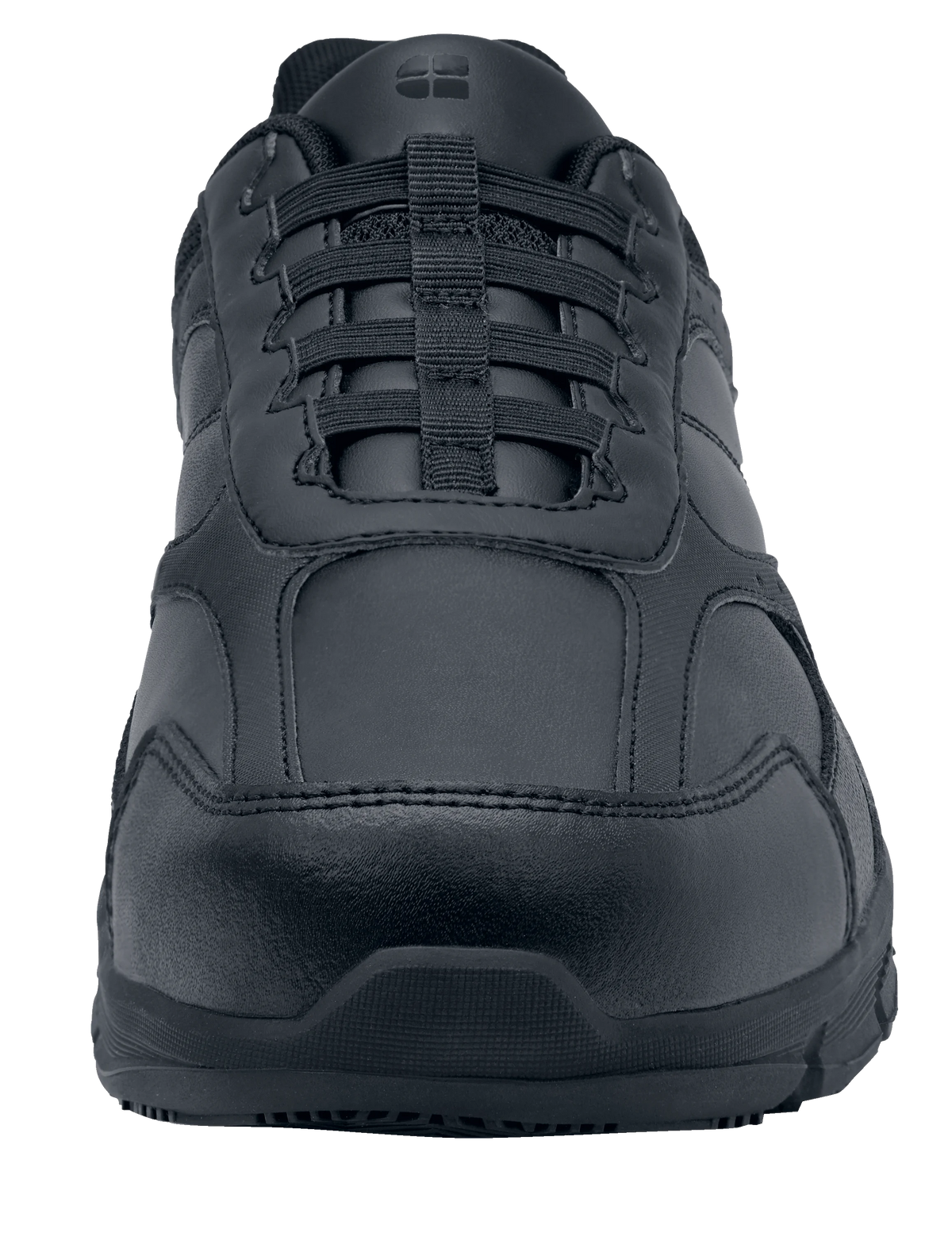 Black Slip Resistant Water Resistant Work Shoes P384284