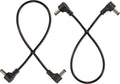 1 Foot Right Angle DC Power 5.5mm x 2.1mm Patch Cables I521167
