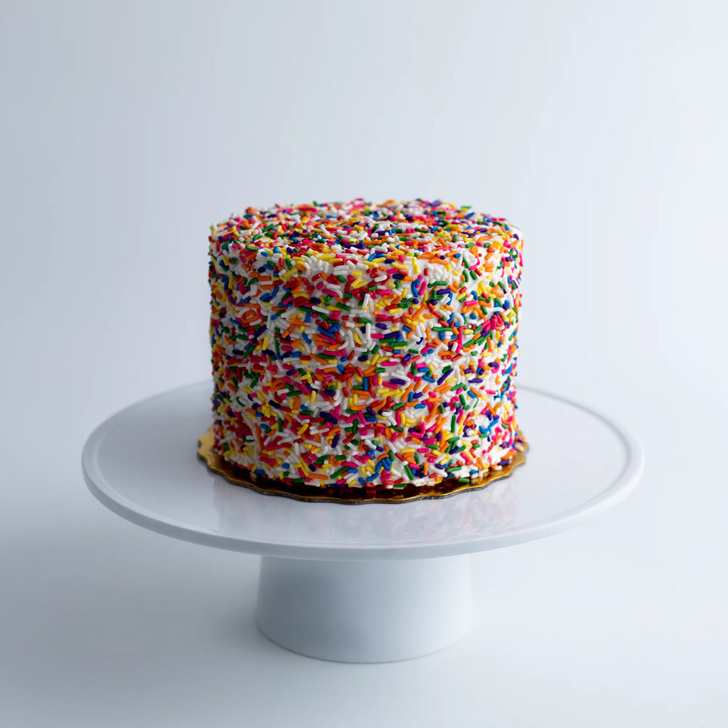 Small 6” Vanilla Rainbow Cake P784