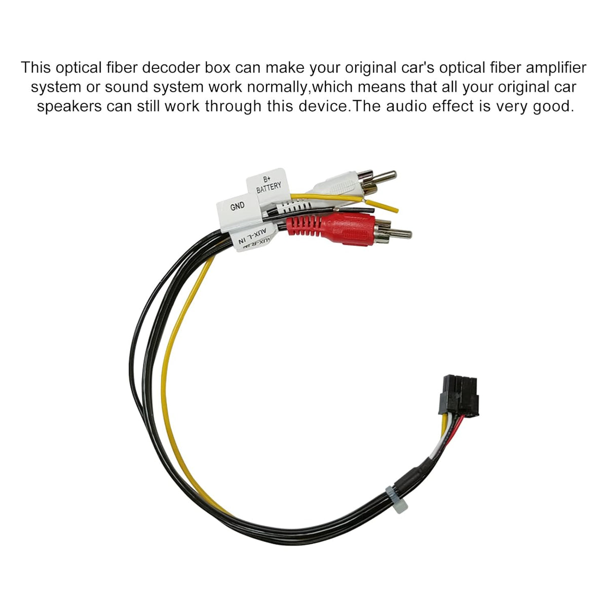 Fiber Optic Box Decoder for Car Stereo Radio L940