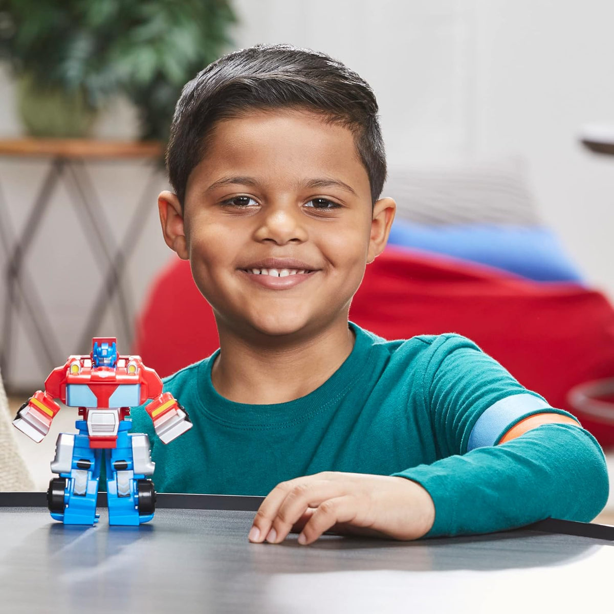 4.5-Inch Action Figure Converting Robot Toy G4753