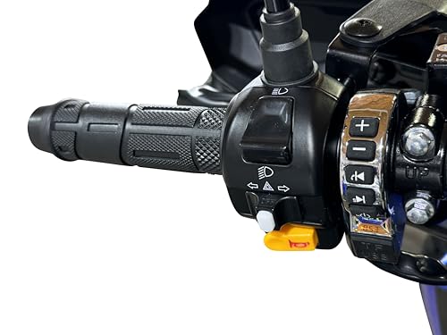 Black 200cc Scooter with 13 inch Wheels H6252