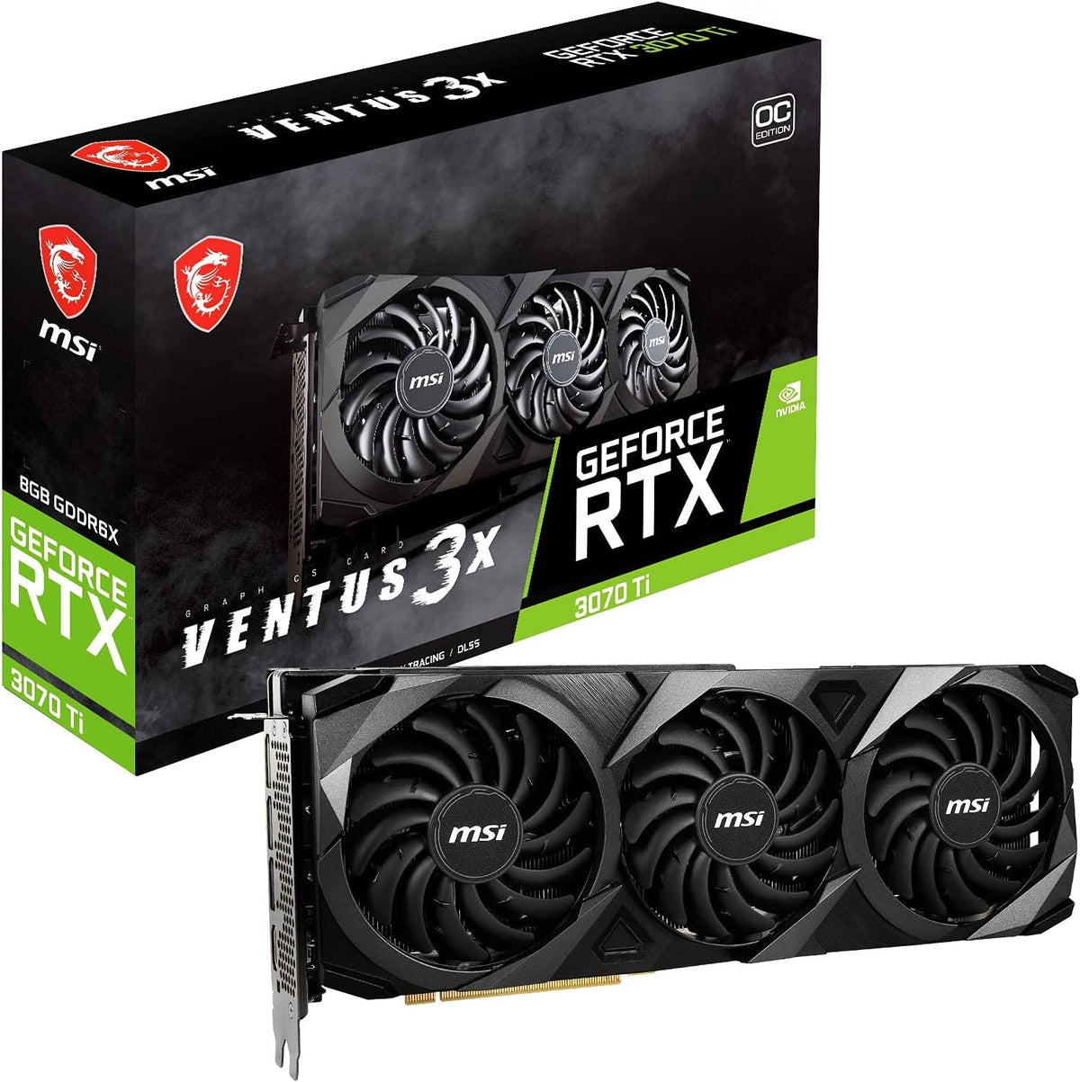RTX 3070 Ti 8GB GDRR6X 256-Bit Graphics Card V675207