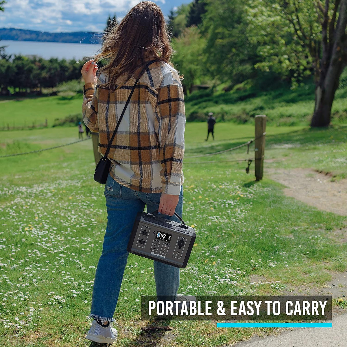 500W Portable Power Station with 560Wh Battery J9395